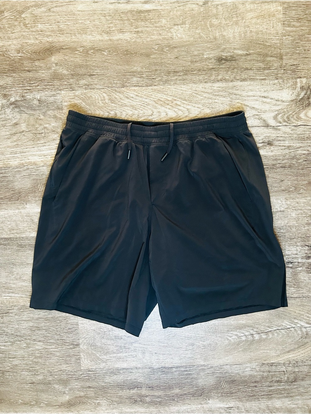 lululemon athletica Black Men's Athletic Drawstring Shorts